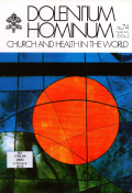 Dolentium Hominum : Church and Health in the World no.74