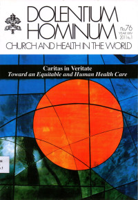 Image of Dolentium Hominum : Church and Health in the World no.76