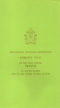 Christus vivit : Post-synodal apostolic exhortation